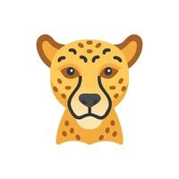 Charming Cheetah Design for Wildlife Illustrations vector