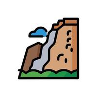 Elegant Cliff for Nature Enthusiasts vector