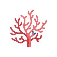 Dynamic Coral for Nature Projects vector