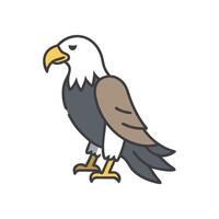 Charming Eagle Design for Wildlife Enthusiasts vector