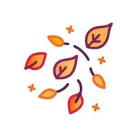 Elegant Falling Leaves for Nature Projects vector