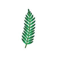 Vibrant Fern Leaf Artwork for EcoFriendly Designs vector