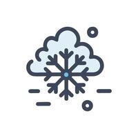 Beautiful Frosted Window Design vector