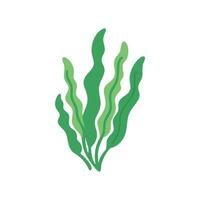 Vibrant Kelp Swaying in Ocean Currents vector