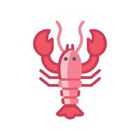 Stunning Lobster in Marine Habitat vector