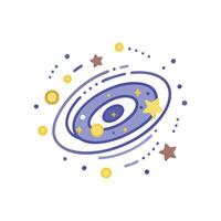 Breathtaking View of the Milky Way vector