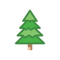 Unique Pine Tree Illustration for EcoDesigns vector