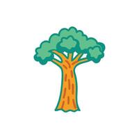 Majestic Rainforest Tree Canopy vector