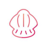 a pink hat icon on a white background vector