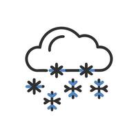 Unique Snowstorm Illustration for Winter Art vector