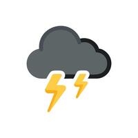 Unique Storm Cloud Illustration for Weather Art vector