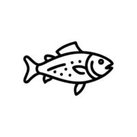 Charming Trout in Vibrant River vector