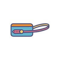 Chic Wristlet Design for Stylish Convenience vector