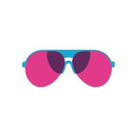 Trendy Aviator Sunglasses Illustration for Summer Vibes vector