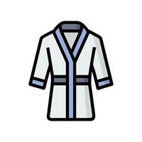 Unique Bathrobe for Creative Designs vector