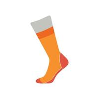 Stylish Compression Socks Design for Athletes vector