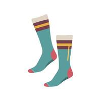 Elegant Compression Socks Concept for Active Wear vector