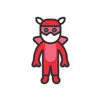 Chic Costume Design for Creative DressUp vector