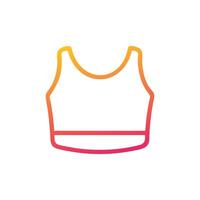 Stylish Crop Top Concept for Fashion Enthusiasts vector
