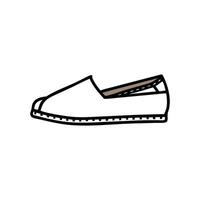 Unique Espadrilles for Creative Designs vector