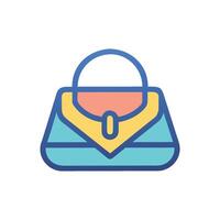 Chic Evening Bag Design for Formal Events vector