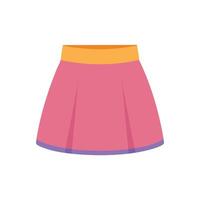 Chic Mini Skirt Design for Summer Style vector