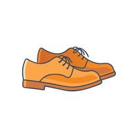 Stylish Oxfords Illustration for Formal Attire vector