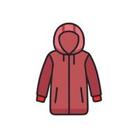 Unique Parka for Creative Designs vector