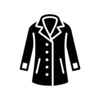 Chic Peacoat Design for Classic Style vector
