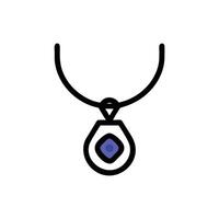 Unique Pendant for Creative Designs vector