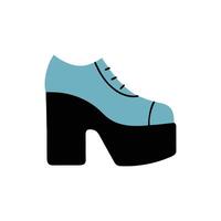 Chic Platform Shoes Design for Stylish Looks vector