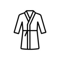 Unique Robe for Creative Designs vector