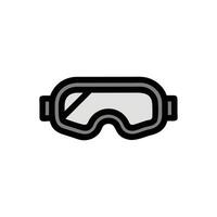 Unique Ski Goggles for Creative Designs vector