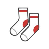 Unique Socks for Creative Designs vector
