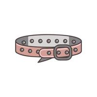 Unique Studded Belt for Creative Designs vector