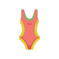Stylish Swimsuit Illustration for Pool Days vector