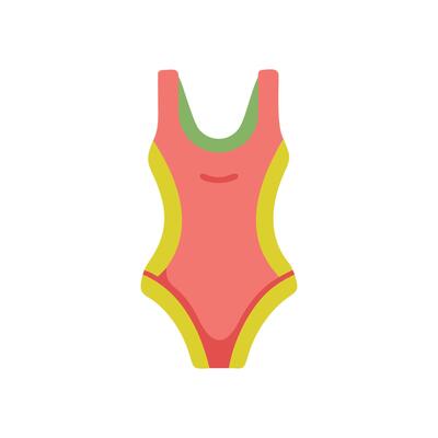 Stylish Swimsuit Illustration for Pool Days