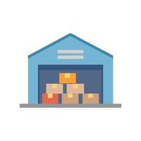 Warehouse Icon for Storage vector