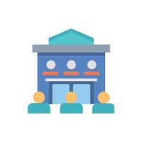 Icon for Community Centers and Local Events vector