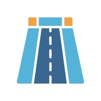Creative Highway Access Icon for Design vector