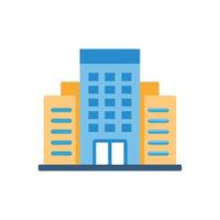 Creative Office Building Icon vector