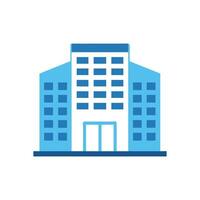 Unique Office Building Icon for Business vector