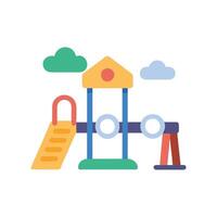 Unique Playground Icon for Design vector