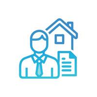 Creative Property Consultant Icon vector
