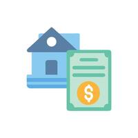 Unique Rent Payment Icon for Tenants vector