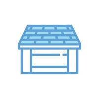 Stylish Roof Icon vector