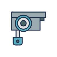 Security Camera Icon for Safety vector