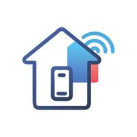 Smart Home Icon for Technology vector