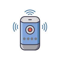 Creative Smart Speaker Icon for Design vector
