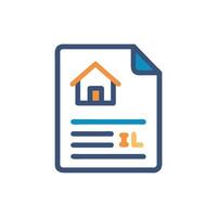 Unique Title Insurance Icon for Security vector